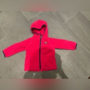 L.L. Bean Vibrant Pink Fleece Jacket